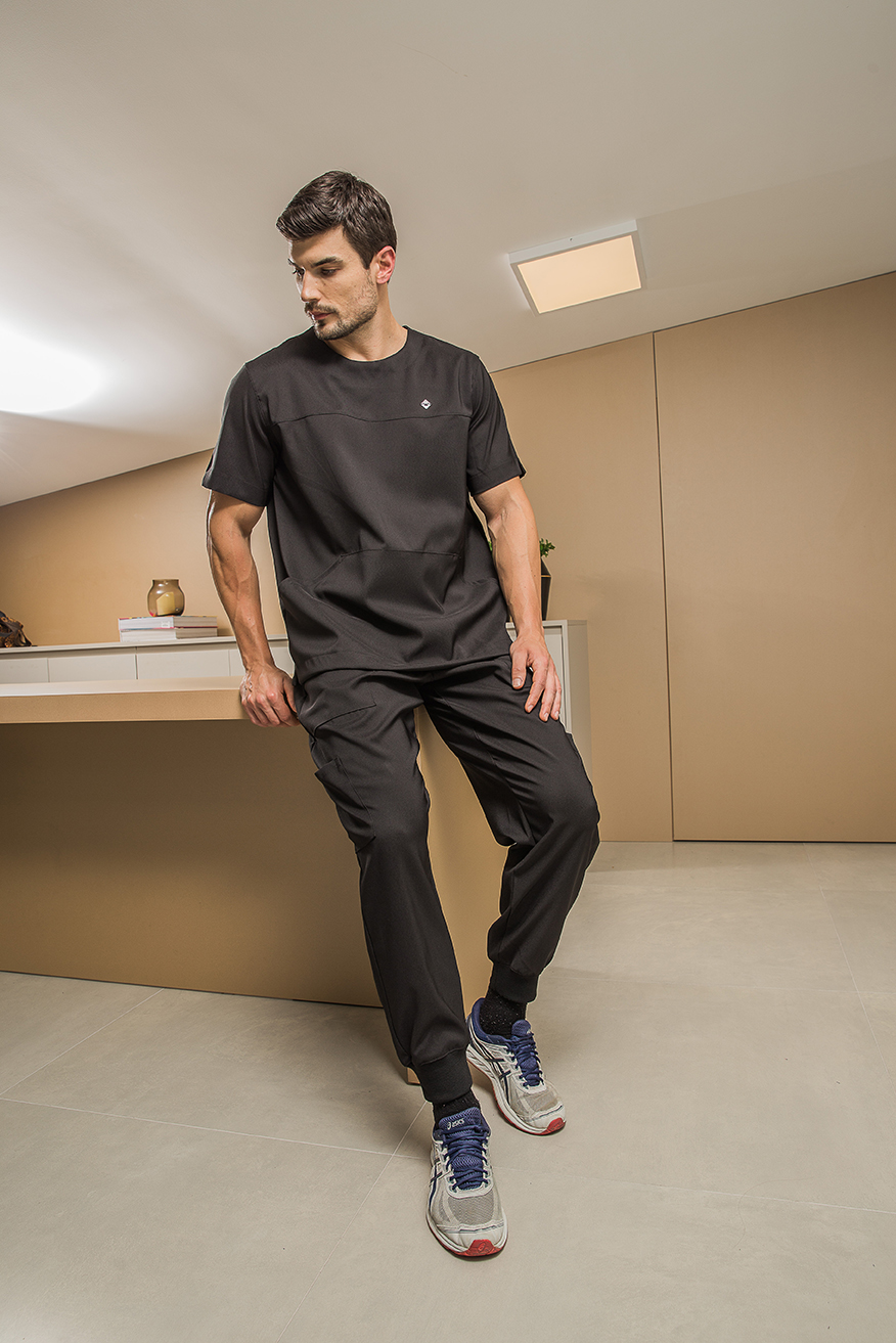 Scrub Masculino Comfy Preto Dana Jalecos